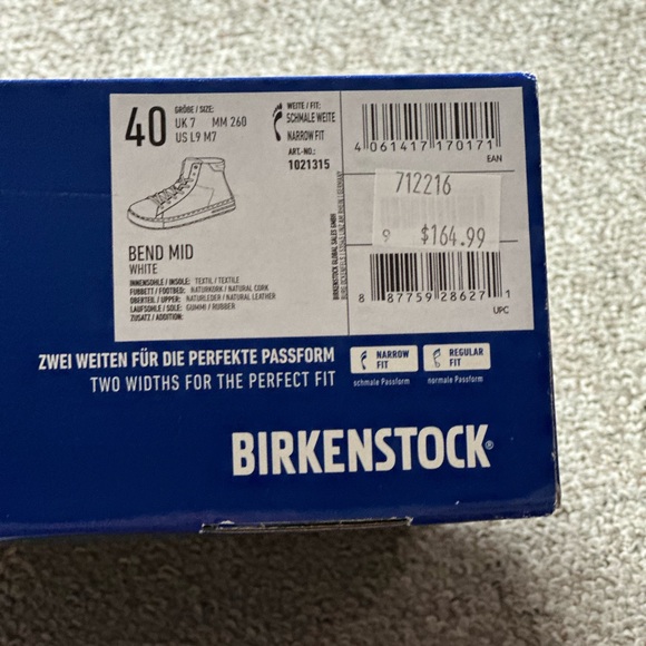 Birkenstock white leather high top (women’s) - Picture 2 of 6